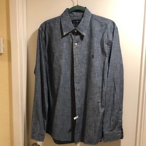 Polo Ralph Lauren Denim Tone Button-down